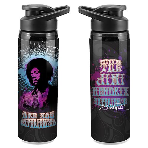 Jimi Hendrix Stainless Steel Water Bottle